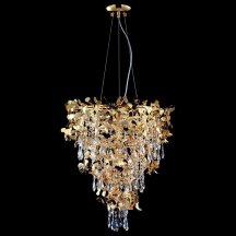 Элитная подвесная люстра Crystal Lux Romeo Romeo SP10 Gold D600