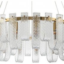 Подвесная люстра Belfast Severn 6601-800 BR CL