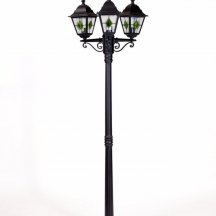 Наземный фонарь Oasis Light QUADRO M lead GLASS 79908MBlgG Bl