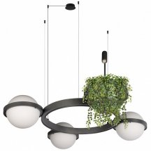 Подвесной светильник Loft IT Jardin 10121/3 Dark grey