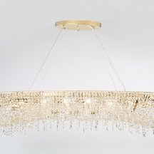 Подвесная люстра Newport 10900 10910+8/S gold