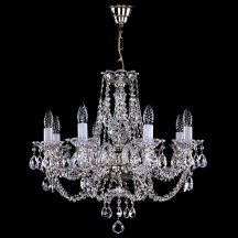 Люстра для натяжных потолков Artglass  Anja VIII. Nickel CE