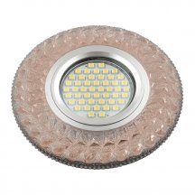 Встраиваемый светильник Fametto Luciole DLS-L144 Gu5.3 Glassy/Light Tea