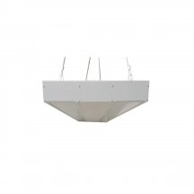 Панель светодиодная Uniel ULO-K16B 2x16W/4000K/L50 5W/3000K IP44 LIGHT GREY