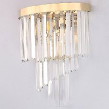 Бра с выключателем Newport 31100 31103/A gold left