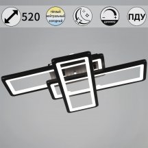 Потолочная люстра Reluce 03629-0.3-03B BK