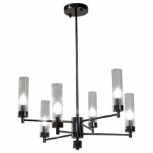 Люстра на штанге AM-Group INDIGO INDIGO SP6 PEARL BLACK