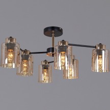 Люстра для натяжного потолка Reluce  01606-0.3-06 BK+FGD