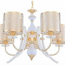 Подвесная люстра Florentia-6067 306067/5 Wh/Gd