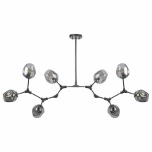 Люстра на штанге AM-Group LOFT LOFT-8 BK