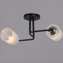 Потолочная люстра Reluce 70187-0.3-02 BK+CR