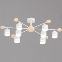 Потолочная люстра Reluce 78730-0.3-08 GX53 WH+WOOD