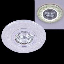 Точечный светильник Reluce 09502-9.0-001MN MR16+LED3W WH/CR