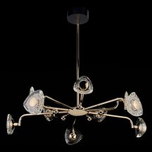 Подвесная люстра Iris LE7913/10G Gold