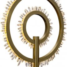 Интерьерная настольная лампа DeLight Collection Quartz Halo MT20020154-2A satin gold