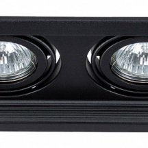 Итальянский точечный светильник Arte Lamp Canis A6661PL-2BK