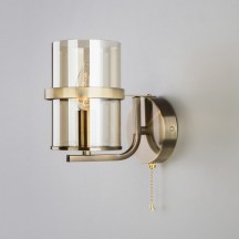 Настенный светильник с выключателем Eurosvet Coppa 60085/1 античная бронза