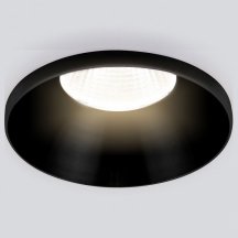 Встраиваемый светодиодный светильник Elektrostandard Nuta 25026/Led 7W 4200K BK черный a056781