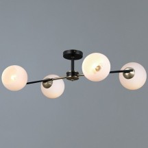 Потолочная люстра Illumico IL0469-4CSQ-24 BK AB LIBRA