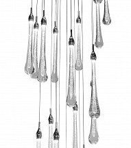 Каскадная светодиодная люстра Kink Light Асмер 07860-28A,02