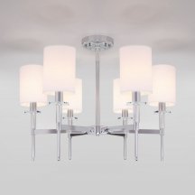 Подвесная люстра Eurosvet Brielle 60132/6 хром