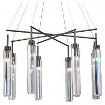 Люстра для натяжного потолка Newport 4520 4524+4/S black glossy