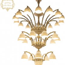 Подвесная люстра ArtClassic 31.21 31.2111P.5+10+15.420.3d.GW.P1.D.Angel