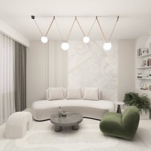 Трековая система в сборе Denkirs Belty SET DK55SET20-01-BR