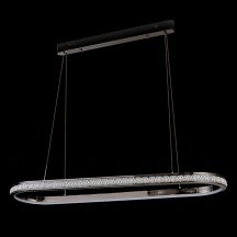 Подвесная люстра Aida LE7707/1050L Black Chrome