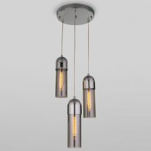 Подвесная люстра Eurosvet Airon 50180/3 дымчатый