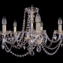 Элитная люстра Bohemia Ivele Crystal 1402 1402/5/195/G