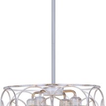 Подвесная люстра Reluce 03883-0.4-04 WH+GD