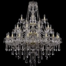 Элитная подвесная люстра Bohemia Ivele Crystal 1415 1415/20+10+5/400/3d/Ni
