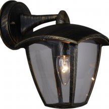 Уличный настенный светильник Reluce 08301-9.2-001SJ Top mount BKG