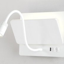 Бра Crystal Lux DUO AP9W LED WH