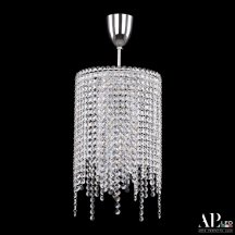 Потолочная люстра арт-деко APL LED Sicilia SH01.25.B.LED-DIM.Ni.Tube