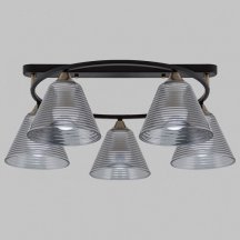 Потолочная люстра IMEX MD.5948-5-S-BK+AB