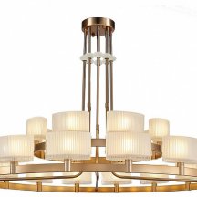 Потолочная люстра 4330 4338+16/C  new gold