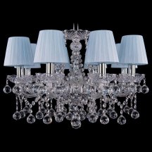 Подвесная люстра Bohemia Ivele Crystal 1413/8/200/Ni/Balls/SH4