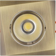 Встраиваемый светодиодный светильник Lumina Deco Dalston LDC F115 GR+BR