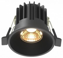 Точечный светильник Maytoni Round DL058-7W2.7K-B