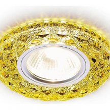 Встраиваемый светодиодный светильник Ambrella light LED S288 GD