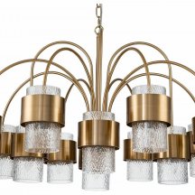 Люстра для гостиной Indigo Eleganza 12019/A/12P Brass