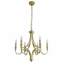 Подвесная люстра Newport DANIELA 3456/С brass