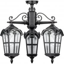 Потолочный светильник уличный Oasis Light PORTO 86170A/3 02 Bl