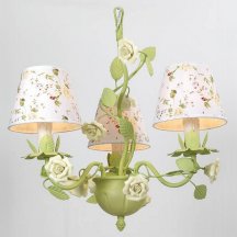 Люстра зелёного цвета Lucia Tucci Fiori Di Rose Fiori Di Rose 107.3