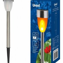 Наземный низкий светильник Uniel Metal torch UL-00007926