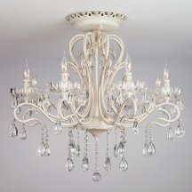 Китайская люстра Eurosvet 12205 12205/8 белый Strotskis