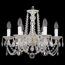 Люстра для натяжного потолка Bohemia Ivele Crystal AL1602 AL16302/6/160 WMG