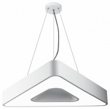 Подвесной светодиодный светильник Geometria ЭРА Delta SPO-153-W-40K-030 30Вт 4000К белый Б0050578
